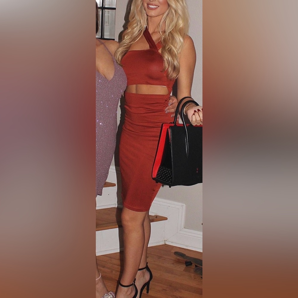 Body con knee length dress